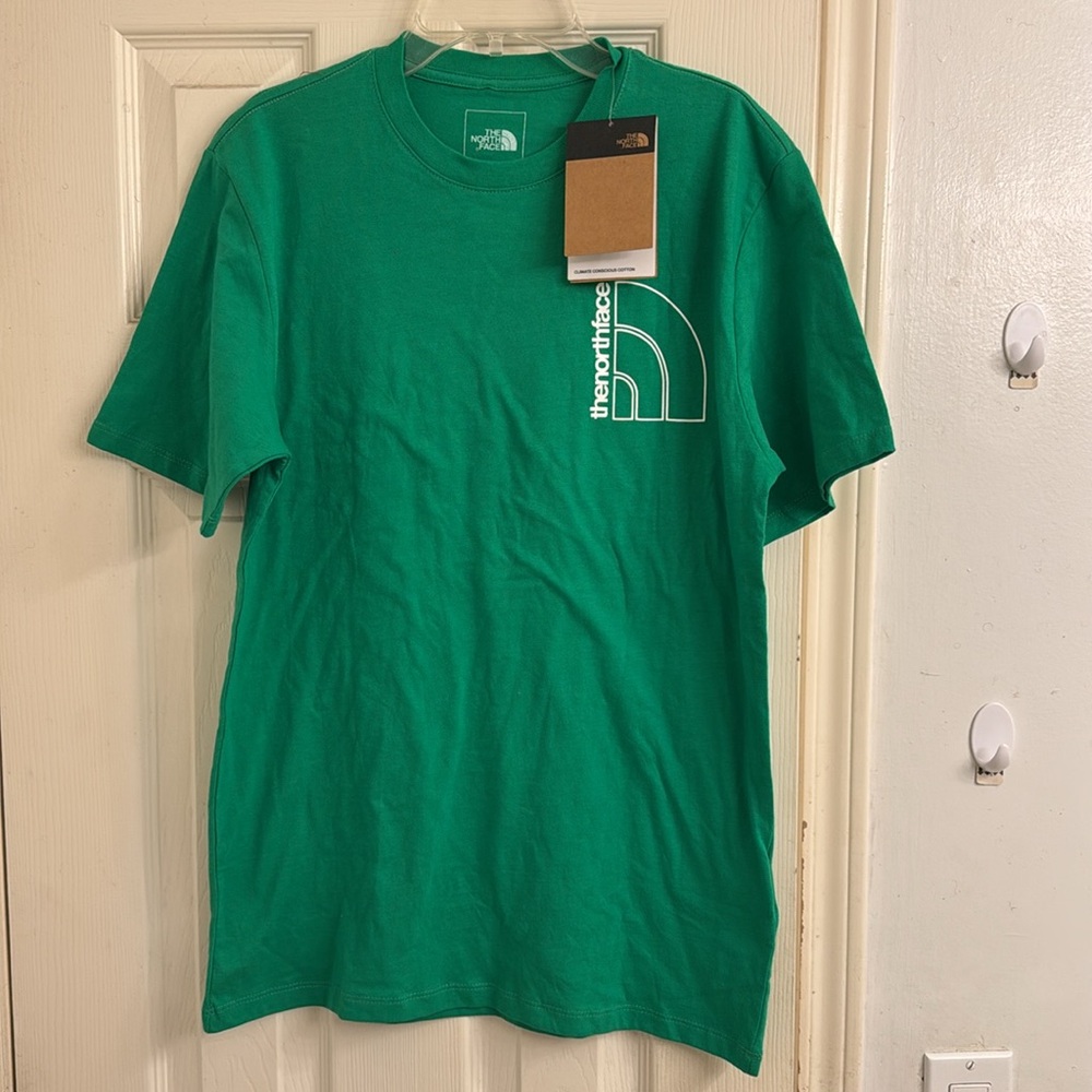 The North Face Short-Sleeve Outline Logo Tee Shirt - Picture 2 of 8